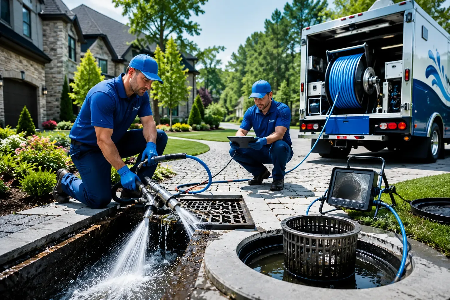 Local outdoor drain cleaning professionals in Laceyville, PA